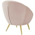 thumbnail image 3 of Modway Circuit Performance Velvet Accent Chair in Pink, 3 of 6