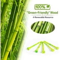 thumbnail image 6 of Colorful Multiple-Coloured Painted Golf Tees Wood Bamboo 3 1/4 2 3/4 Inch Value 100 Pack, Wooden Tee for Enhanced Visibility and Durability, 6 of 7