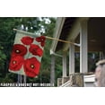 thumbnail image 4 of Toland Home Garden Red Painted Poppies Flower Flag Double Sided 28x40 Inch, 4 of 5