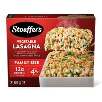 Stouffer’s Vegetable Lasagna, Family Size Lasagna, Easy Frozen Dinners 37.5 oz