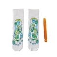 thumbnail image 3 of Abbraccia Reflexology Socks for Foot Massage, Soft, Comfortable, Casual with Massage Stick, Acupoint Schematic Socks for Women and Men Long, 3 of 10
