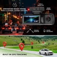 thumbnail image 4 of Cámara para auto DS18 Eagle-F3 4K triple con WiFi, GPS y visión nocturna, 4 of 9
