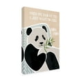 thumbnail image 4 of Trademark Fine Art Sarah Manovski  Childrens panda typography Canvas Wall Art, 4 of 4