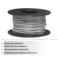 thumbnail image 3 of Silicone Wire 28AWG 28 Gauge Flexible Tinned Copper Standard High-Temperature Hookup Wire Grey 30m/98ft, 3 of 6