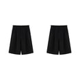 thumbnail image 3 of Minnieouse Pantalones cortos de verano Pantalones sueltos Ropa de mujer Hasta la rodilla Atractivo Moda Forma del cuerpo Piel Cerrar Moda Type3 NO3, 3 of 6