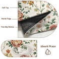 thumbnail image 6 of 6'x9' Area Rugs, Botanical Flowers Indoor Outdoor Area Rug for Living Room Bedroom, Vintage Country Pastoral Floral Vines Washable Bathroom Rugs Kitchen Floor Carpet Mats Home Decor Aesthetic, 6 of 8