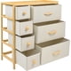 thumbnail image 3 of Cómoda Organizador Houzer de Bambu 7 Cajones blanco, 3 of 6