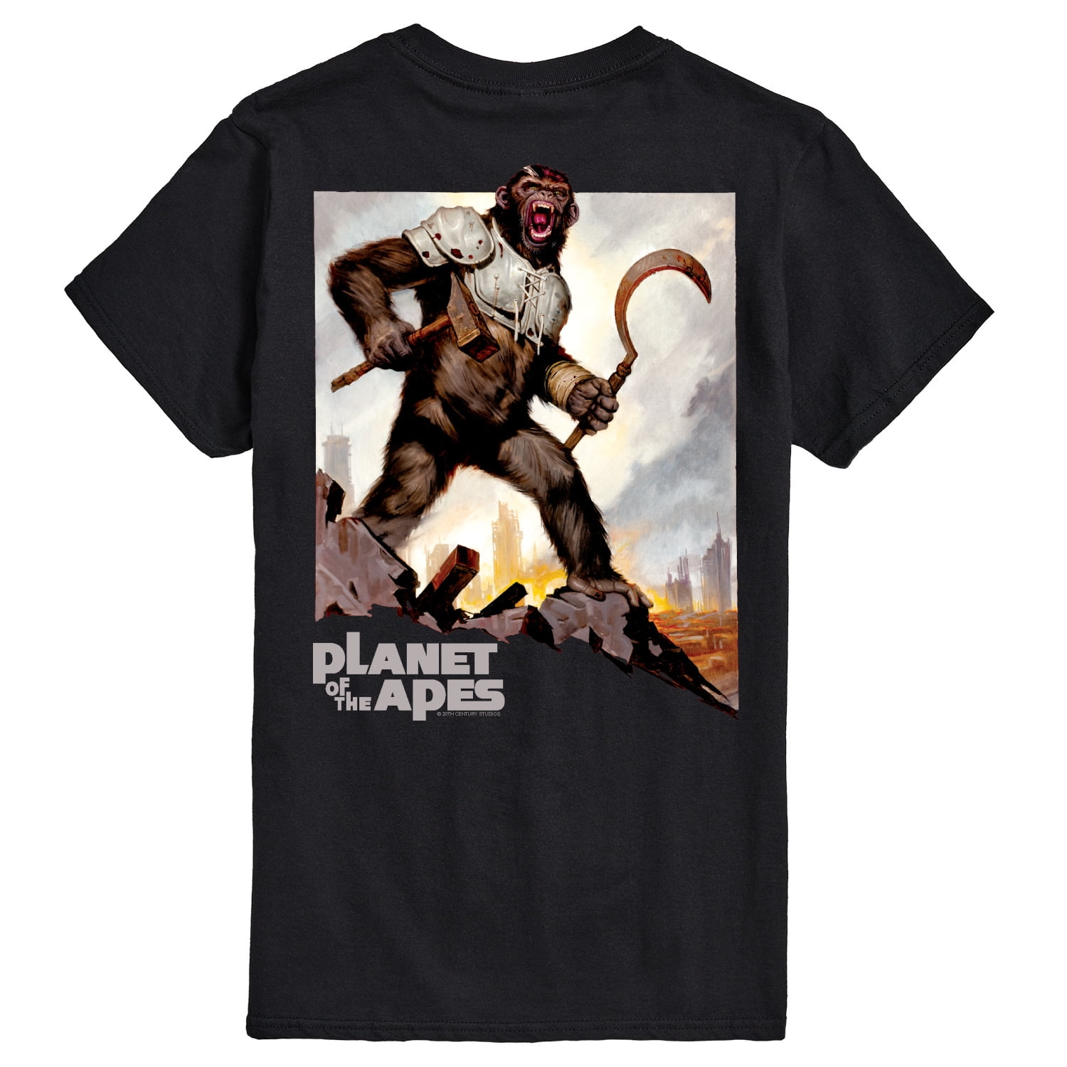 Planet of the Apes - Publishing Art Short Sleeve Graphic T-Shirt