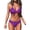blue pink, variant on Two-Piece Sets, Bikini, Standard Straps Swimsuit Sets Women's