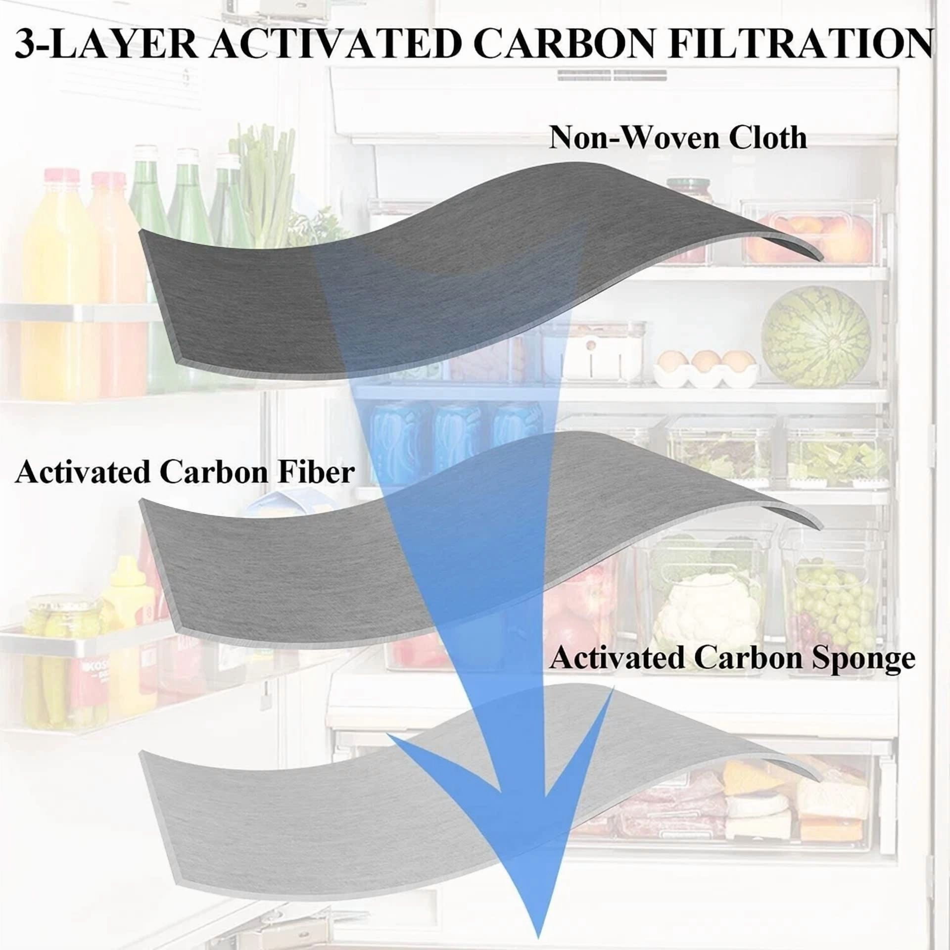 For Adq73214404 Lt120F Lg Refrigerator Air Filter 3Pack