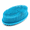 blue, variant on Silicone Body Scrubber Bath Brush for Shower, Dual-Use Back Scrubber & Scalp Massage Tool, Soft Exfoliating Shower Loofah Pad 4.7 × 1.6 in for Daily Bath Cleaning