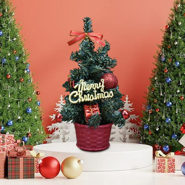 Christmas Gifts Clearance! SHENGXINY Mini Christmas Tree Clearance
