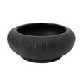 thumbnail image 3 of Better Homes & Gardens Soft Curve Black Ribbed Ceramic Decorative Bowl, 7.55", 3 of 7