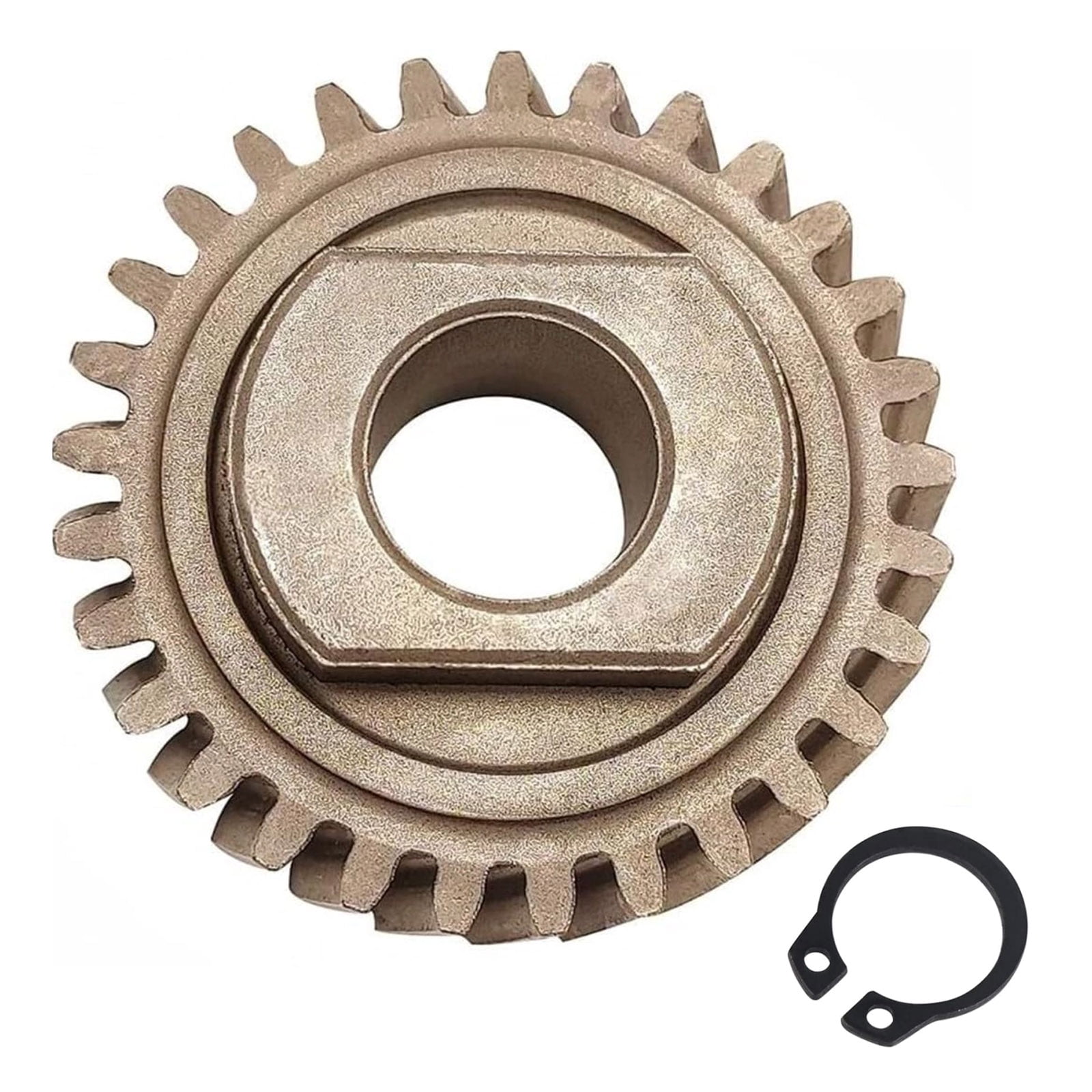 ARCADORA Worm Follower Gear 9706529 For 4KB25G 4KD2661 Stand Mixers Direct Replacement With Circlip Metal