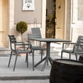 thumbnail image 2 of Compamia Paris Square Table 31 inch Dark Gray, 2 of 5