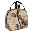 thumbnail image 2 of Easygdp Vintage Rose Botanical Art Bolsa Térmica Premium - Tela Oxford Impermeable, Gran Capacidad, Bolsillo Frontal, Unisex para Trabajo, Escuela, Actividades al Aire Libre y Picnics, 2 of 8