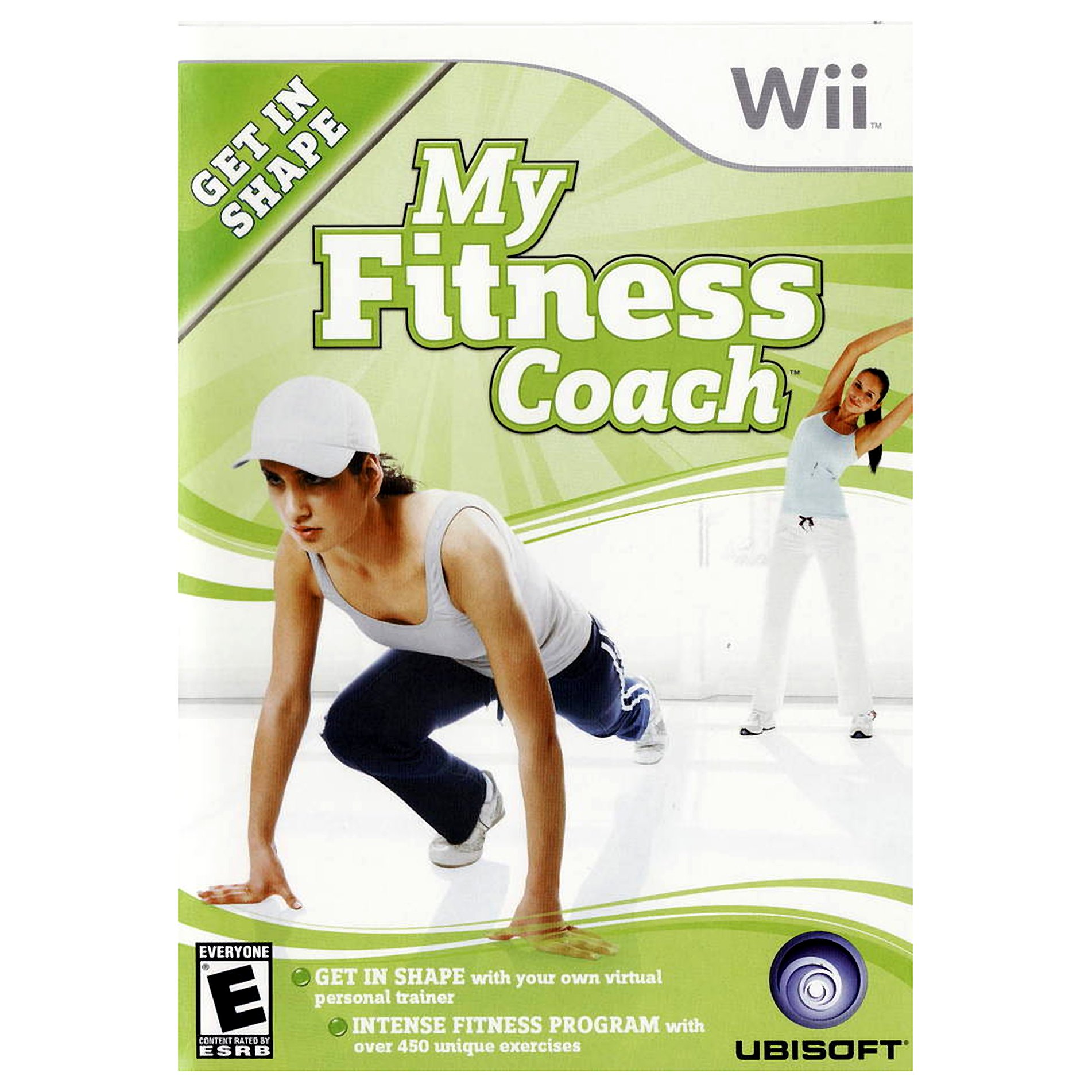 My Fitness Coach Video Game by Ubisoft for Nintendo Wii, Physical Format, Simulation Genre, 1 Offline Player