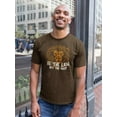 thumbnail image 2 of Be The Lion Color Lineart T-Shirt Men -Smartprints Designs, Male Large, 2 of 4