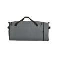 thumbnail image 4 of Protégé Navigation 36-inch Jumbo Tri-Fold Collapsible Rolling Locker Duffel, Gray, 4 of 9