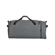 Protégé Navigation 36-Inch Jumbo Tri-Fold Collapsible Rolling Locker Duffel Bag, Gray
