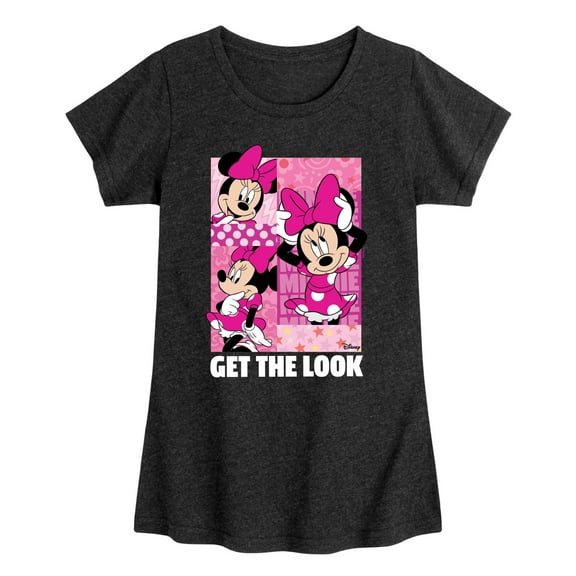 Disney Jr. - Get The Look - Girls Fitted Short Sleeve Tee