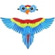 thumbnail image 1 of Disfraz de pájaro, alas de loro para niños con máscara de pájaro, alas de disfraz de águila para niñas, niños, juegos de rol de Halloween, favores de fiesta, 1 of 3
