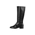 thumbnail image 2 of Women's Walking Cradles Meadow Extra Wide Calf Boot Black Leather 8 M, 2 of 6