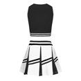 thumbnail image 3 of Fshinging 2025 Toddler Girls Outfits Cheerleading Student Sports Day And Performance Wear Children's Clothes Sets Size 3-4 Years, 3 of 3