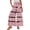 48#Pink, variant on Women's 2026 Summer Wide Leg Palazzo Pants Elastic High Waisted Boho Casual Flowy Beach Pants with Pockets Black 2XL