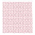 thumbnail image 2 of Ambesonne Vintage Shower Curtain, Classical Art Nouveau Print, 69"Wx84"L, Pale Pink, 2 of 4