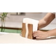 thumbnail image 3 of Acacia wood & Transparent Epoxy resin Napkin holder for table, Rustic farmhouse napkin organisation for kitchen, dining, counter tops, restaurant or outdoors | 6x5x2.5 inches|(Cloudy White), 3 of 5