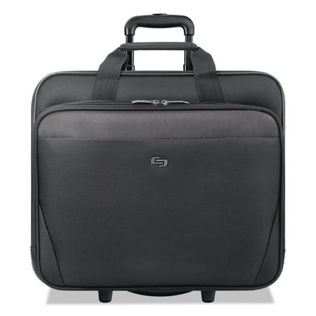 UPC: 0030918010525 | SOLO Classic Rolling Case  17.3   16 3/4  x 7  x 14 19/50   Black (CLS9104)