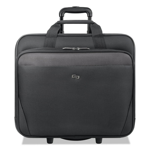 Solo USLCLS9104 US Luggage Classic Laptop Rolling Case, Black - Walmart ...
