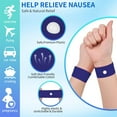 thumbnail image 5 of Casewin Travel Sickness Bands Children, 10 Pairs Motion Sickness Relief Wristbands for Children Kids Adult Pregnancy, Morning Sickness Relief Bracelets for Sea Car Airplanes, 5 of 8