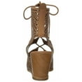 thumbnail image 5 of Dolce Vita Lamont Women's Leather Lace Up Wedge Sandals, 5 of 5