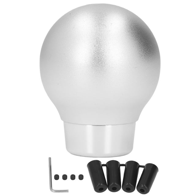 Shifter Knob,Gear Shift Knob Aluminum Shift Lever Knob Shifter Head Effortless Installation