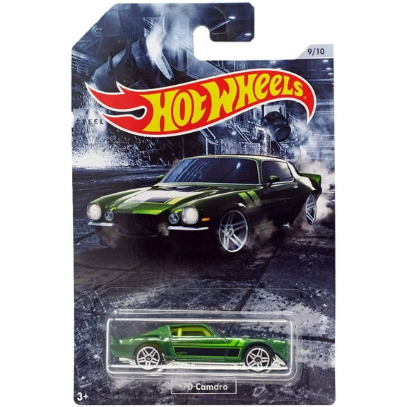 Hot Wheels American Steel '70 Camaro Diecast Car