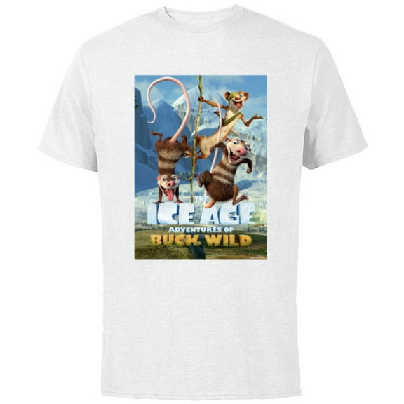 The Ice Age Adventures of Buck Wild - Short Sleeve Cotton T-Shirt for Adults - Customized-White