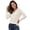 Beige, variant on Mityle Women's Henley T-Shirts Trendy Casual Ribbed Tops Women Long Sleeve Loose Fit Tees