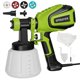thumbnail image 1 of Pistola pulverizadora de pintura, 700 W, HVLP, con juntas de limpieza y soplado, 4 boquillas y 3 patrones, fácil de limpiar, para muebles, gabinetes, cercas, paredes, puertas, sillas de jardín, etc., 1 of 7