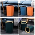 thumbnail image 7 of UNTERING Trash Can Trash Can Press Trash Bag Waste Paper Basket Garbage Container, 7 of 7