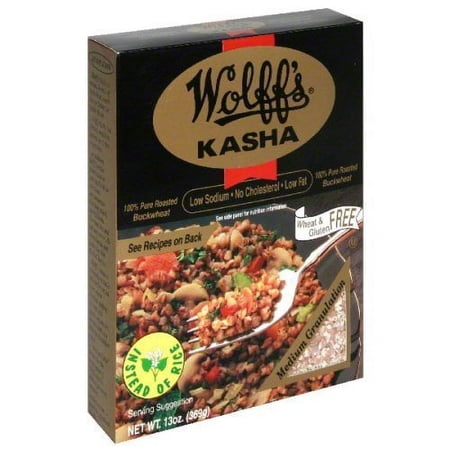 Wolff's Medium Granulation Kasha, 13 oz (Pack of 6)