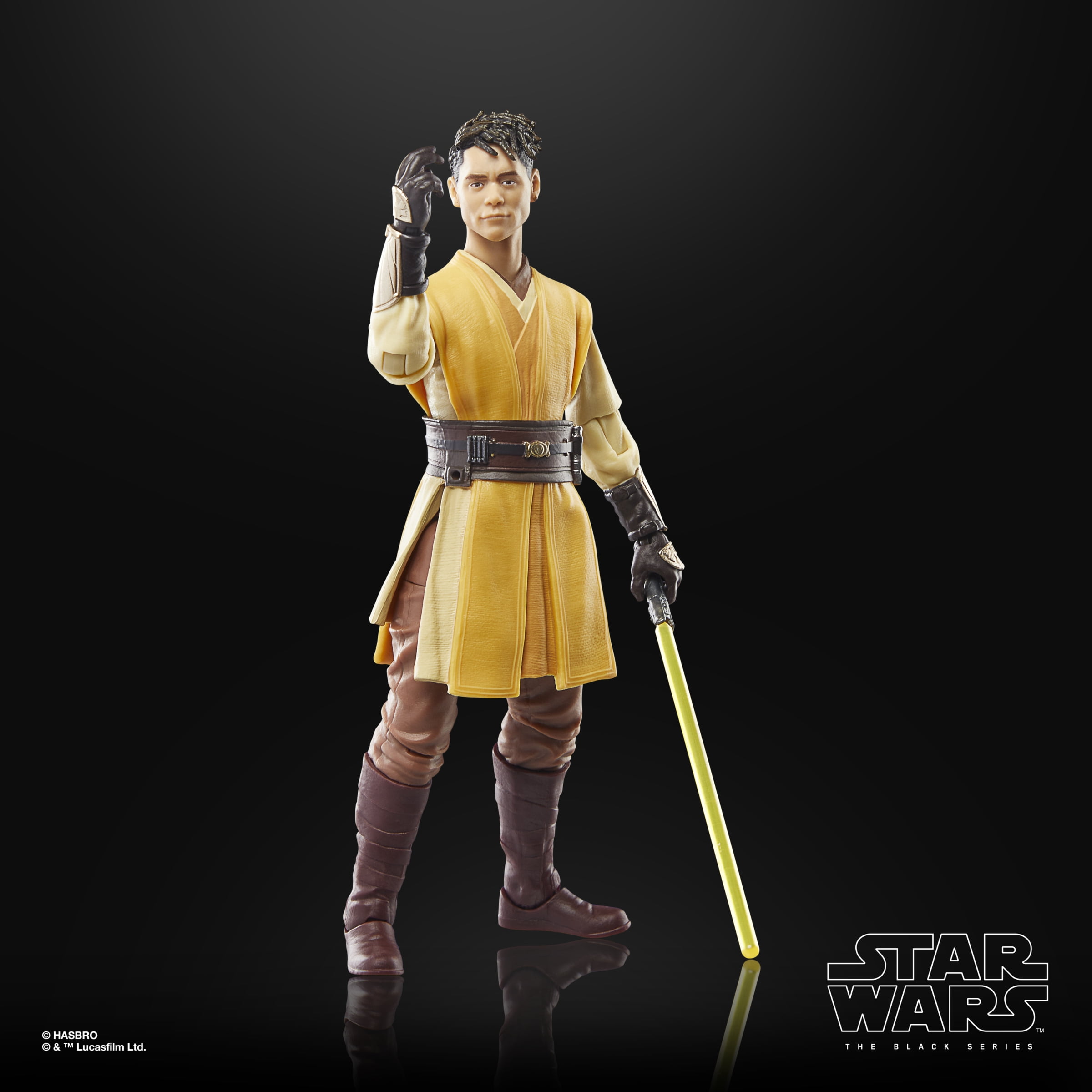 Star Wars The Black Series Jedi Knight Yord Fandar Collectible Action Figure (6”)