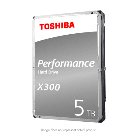 Toshiba X300 5TB Performance & Gaming Internal Hard Drive 7200 RPM SATA 6Gb/s 128 MB Cache 3.5 inch - (Best Storage Drive For Gaming)