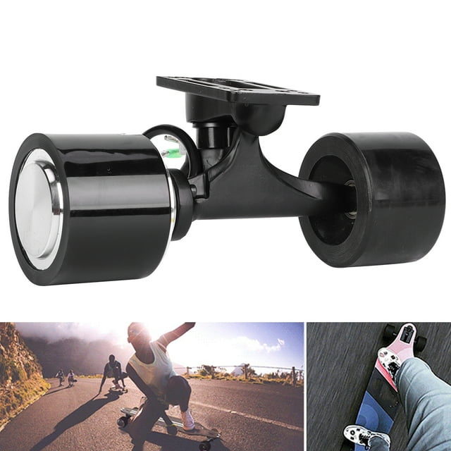 Herwey Accessoire de Planche à Roulettes Électrique, DBS2.0 Kit Moteur de Moyeu de Scooter à Haute Efficacité 72mm Télécommande pour Planche à Roulettes Électrique, Télécommande de Moteur de Roue
