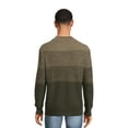 thumbnail image 2 of Tribekka 44 Men's Gradient Mock Neck Quarter Zip Sweater with Long Sleeves, Sizes S-2XL, 2 of 5
