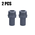 thumbnail image 1 of qifei Plastic Barb Hose Tail Fittings Male Connector Adapter For Pond Water Pipe Pool, 1 of 6
