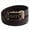 Brown/Gold, variant on FEDEY Mens Classic Leather UNITY Statement Ratchet Belt w Automatic Buckle