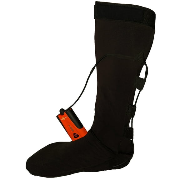 California Heat 7V Battery Heated Sock Liners w/Y-Harness Black XXL
