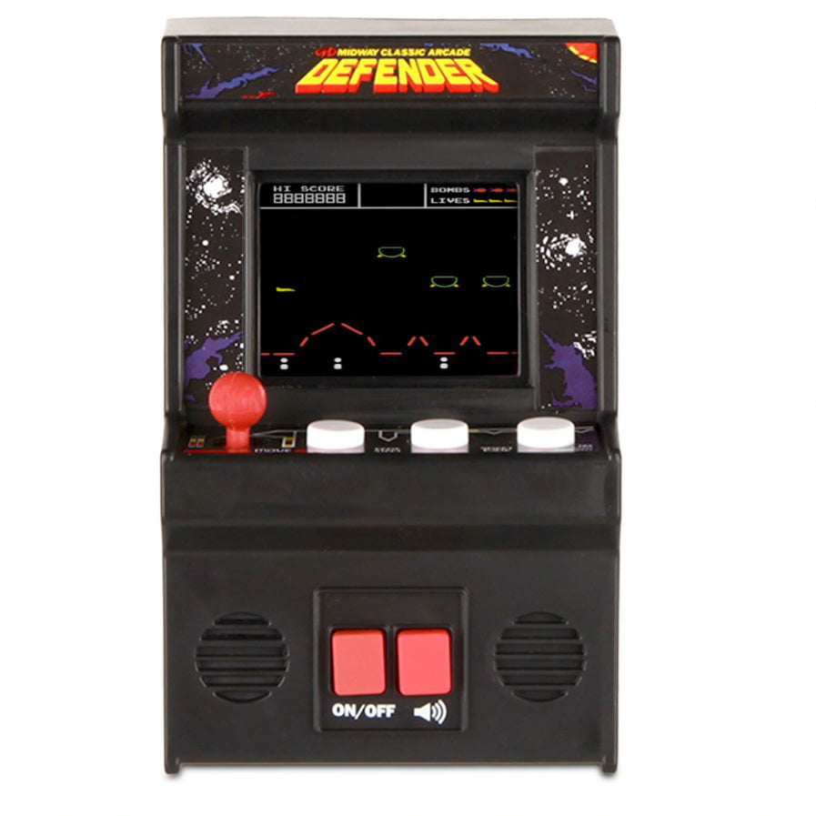 Basic Fun DEFENDER #17 Arcade Classics Handheld Game  *IN COLOR*   *MIB* 